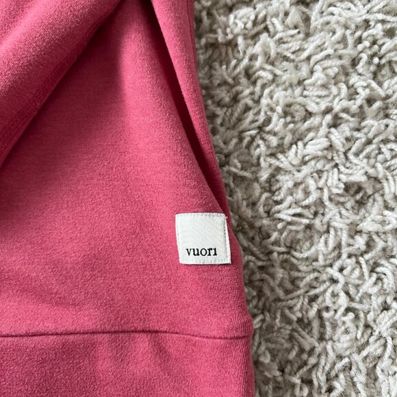 Vuori Halo Essential Hoodie Sierra Heather Sz S - Picture 2 of 6